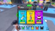 Consume Protein Bar to increase muscle growth (Image via Roblox)
